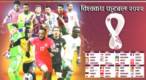 नेपाली समयानुसार कतारमा हुने विश्वकप फुटबल–२०२२ को खेल तालिका