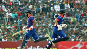 नेपाल विश्वकप छनोटमा पुग्न सफल, यूएई ९ रनले पराजित