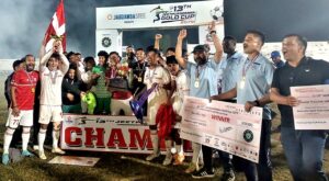 चर्च ब्वाइजले जित्यो जीतपुर सिमरा गोल्डकपको उपाधि