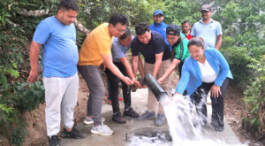 लिफ्टिङ प्रविधिबाट दुधकोसी नदीको पानी भुम्जुडाँडामा : सुख्खा क्षेत्र हलेसी तुवाचुङ नगरपालिकाका उपभोक्ता हर्षित