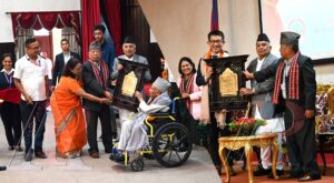 भैरव रिसाल र जाइकालाई “डा. डिल्लीरमण रेग्मी राष्ट्रिय तथा अन्तर्राष्ट्रिय शान्ति पुरस्कार–२०८०” प्रदान (पुरा भिडियोसहित)