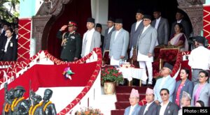 सैनिकमञ्चमा विशेष समारोहका साथ संविधान दिवस मनाइयो