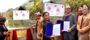 वन तथा वातावरण मन्त्रीद्वारा घोपटार सौर्य लिफ्टिङ सिचाई आयोजनाकाे उट्घाटन तथा हस्तान्तरण