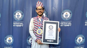 जोशी ‘गिनिज वर्ल्ड रेकर्ड’ मा नाम लेखाउन सफल