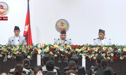 विदेश पलायन रोक्न रोजगारी र श्रमको सम्मानमा ध्यान दिऊँ : राष्ट्रपति