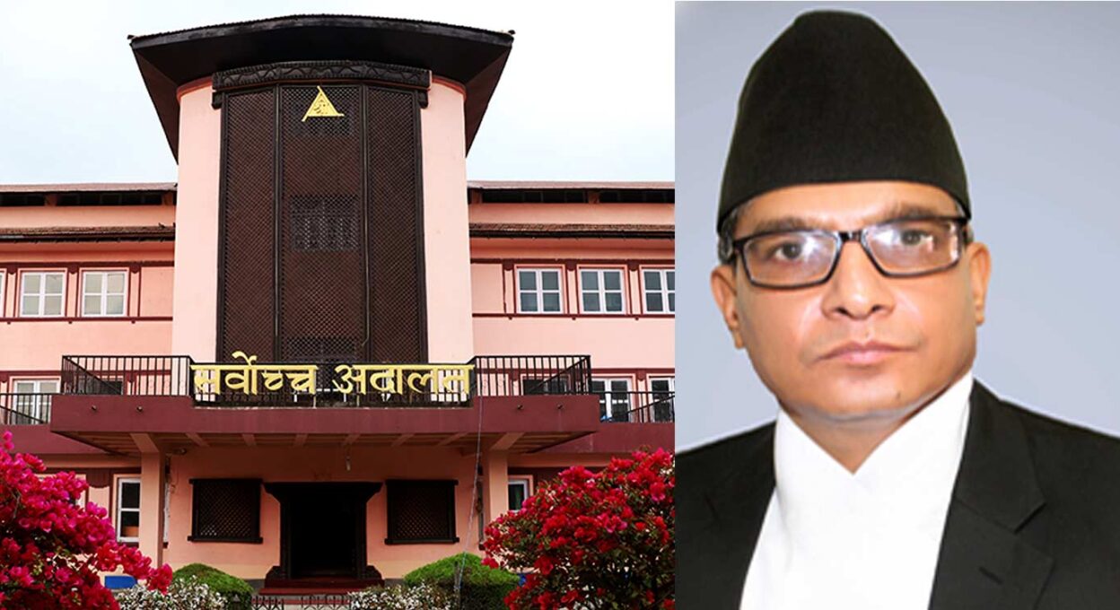 न्यायाधीश डा. मनोज शर्मा प्रधानन्यायाधीशमा सिफारिस