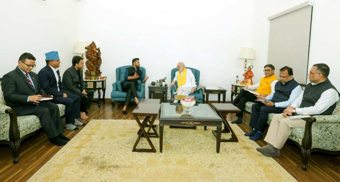 रास्वपा सभापति लामिछानेद्वारा भारतमा उच्चस्तरीय भेटवार्ता