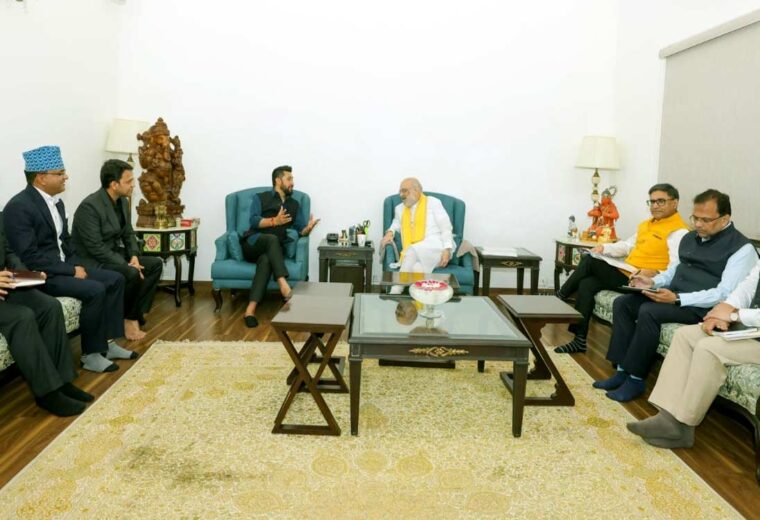 रास्वपा सभापति लामिछानेद्वारा भारतमा उच्चस्तरीय भेटवार्ता