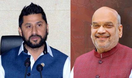 रास्वपा सभापति लामिछाने र भारतीय गृहमन्त्री शाहबीच भेटवार्ता हुँदै