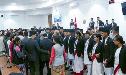 विपक्षीको नाराबाजीका कारण संसद् बैठक २५ गतेसम्मका लागि स्थगित