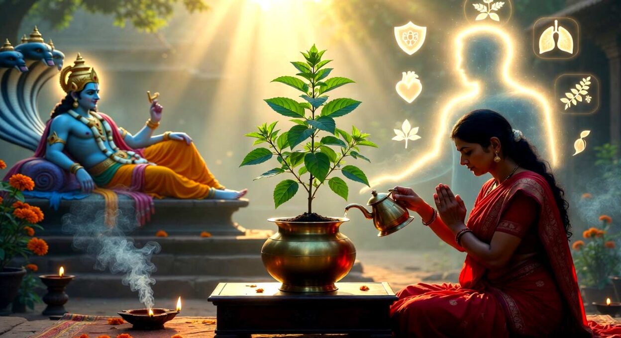हरिशयनी एकादशीमा तुलसीको महत्व : धार्मिक आस्थासँगै स्वास्थ्यका लागि पनि लाभदायी