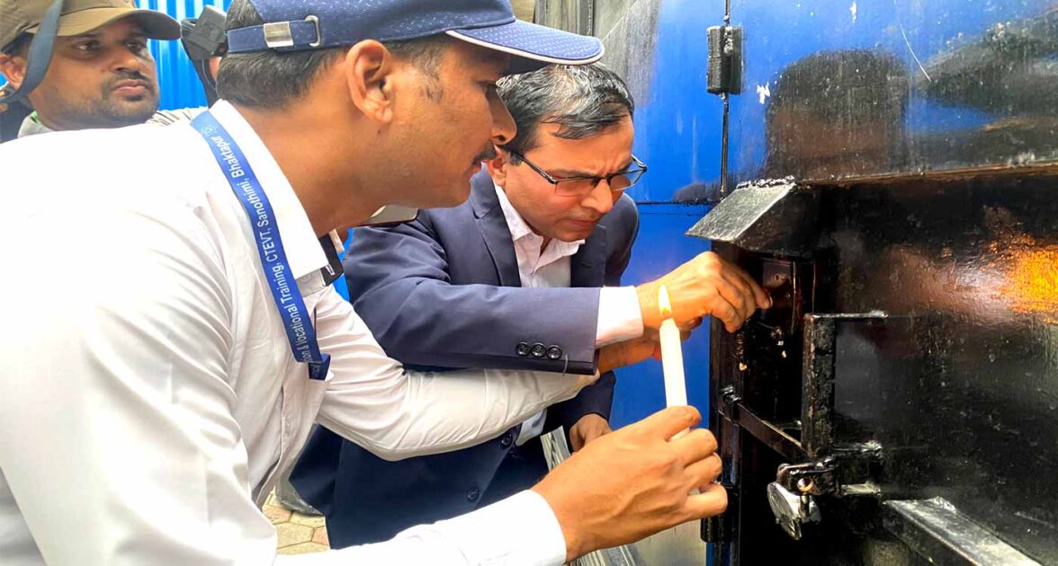 अनधिकृत रूपमा सीप परीक्षण र प्रमाणीकरण गर्ने संस्थाको कार्यालयमा सिलबन्दी