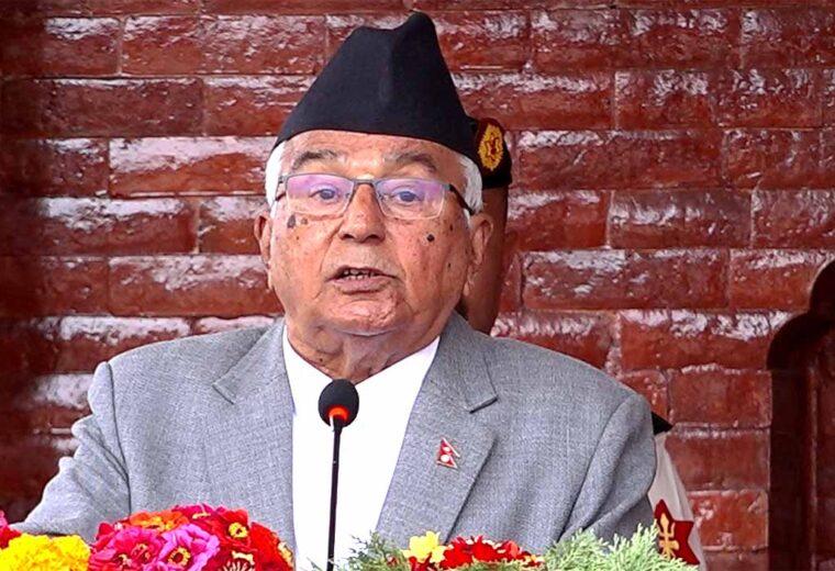 इतिहासको असल पक्षको अनुसरण गर्न सके मात्र वर्तमानलाई न्याय गर्न सकिन्छ : राष्ट्रपति पौडेल