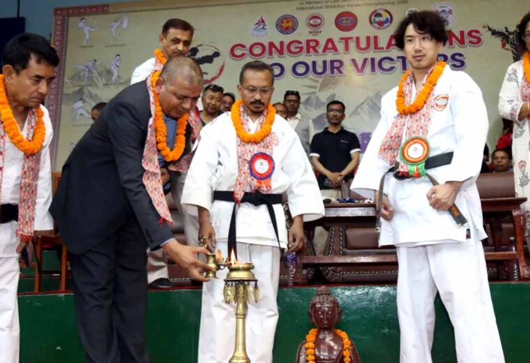 त्रिपुरेश्वरमा सातौं अन्तर्राष्ट्रिय सोतोकान कराँते