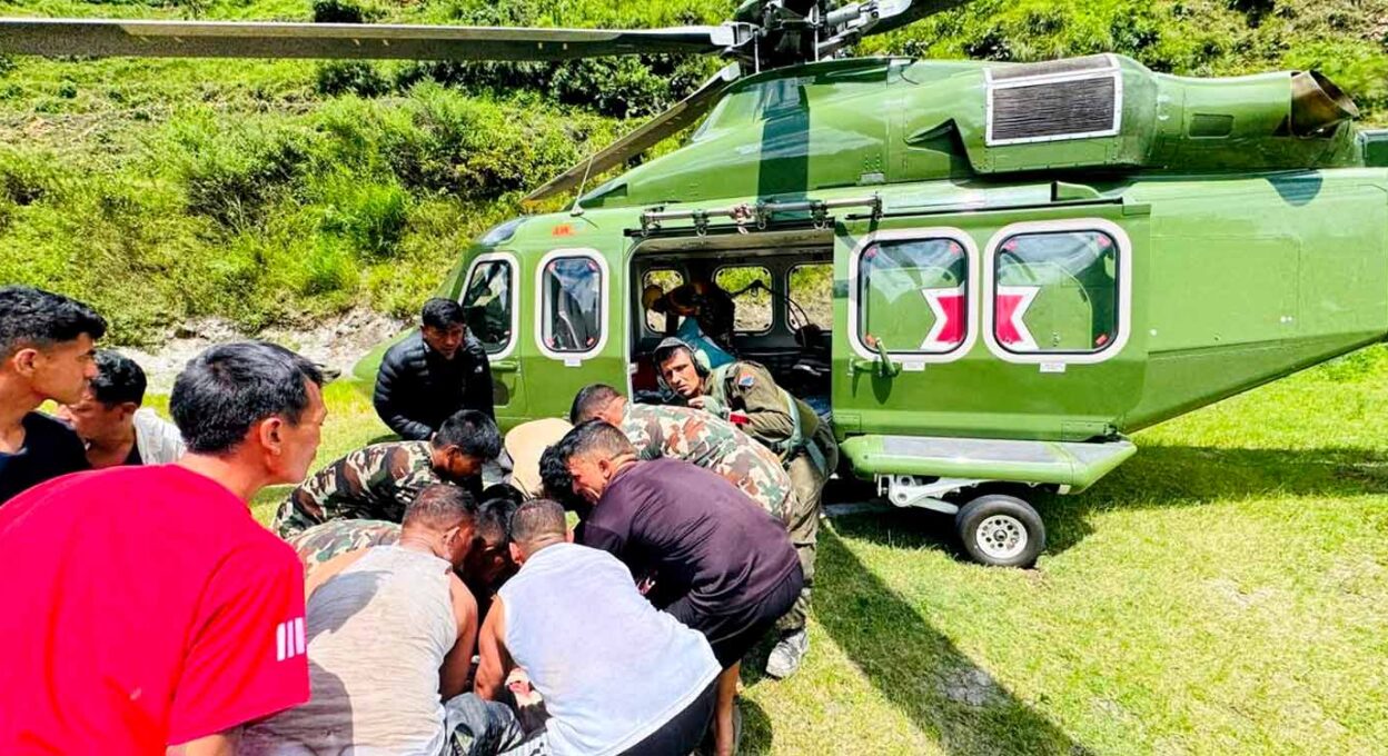 रसुवा भोटेकोशी बाढी : ६२६ जनाको शव फेला, २३०१ जनाको उद्धार