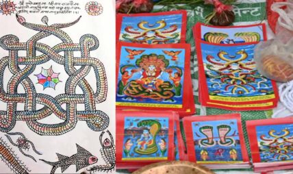 आज नागपञ्चमी पर्व, घरको मूलढोकामा विधिपूर्वक नागको फोटो टाँसेर पूजाअर्चना गरी मनाइँदै