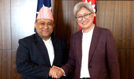 नेपाल–अस्ट्रेलिया आर्थिक साझेदारी : थप १५ मिलियन अस्ट्रेलियन डलर सहयोगको घोषणा नेपाल–अस्ट्रेलिया आर्थिक साझेदारी : थप १५ मिलियन अस्ट्रेलियन डलर सहयोगको घोषणा