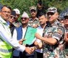 बेत्रावतीमा २४० फिट लामो एक्रो ब्रिज निर्माण सम्पन्न, सेनाद्वारा हस्तान्तरण