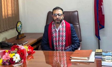 चलचित्र विकास बोर्डका नवनियुक्त अध्यक्ष पण्डितद्वारा जिम्मेवारी ग्रहण